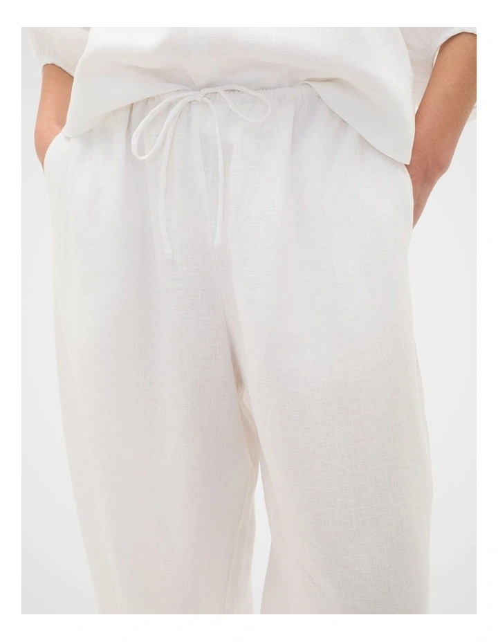 Linen Balloon Tie Pant image 4