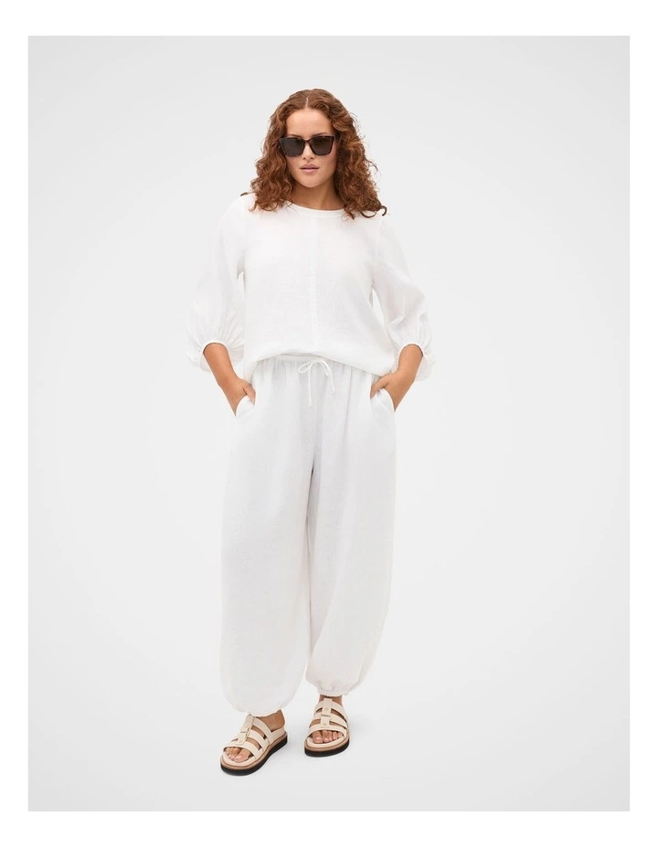 Linen Balloon Tie Pant image 5