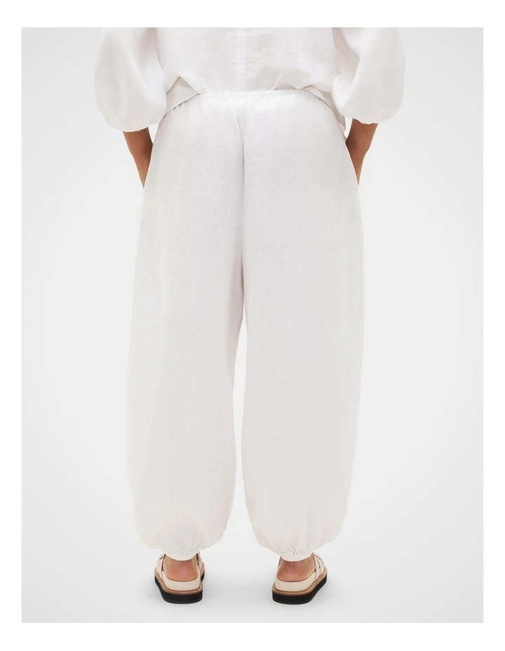 Linen Balloon Tie Pant image 7