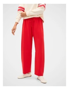 Side Stripe Barrel Leg Pant