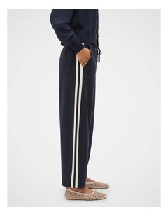 Side Stripe Barrel Leg Pant