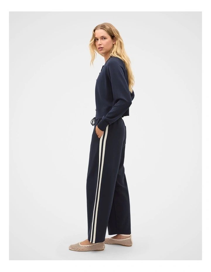 Side Stripe Barrel Leg Pant image 4