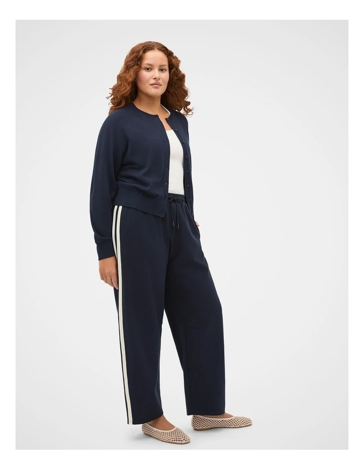 Side Stripe Barrel Leg Pant image 5