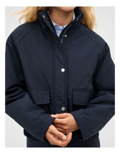 Relaxed Bomber Jacket