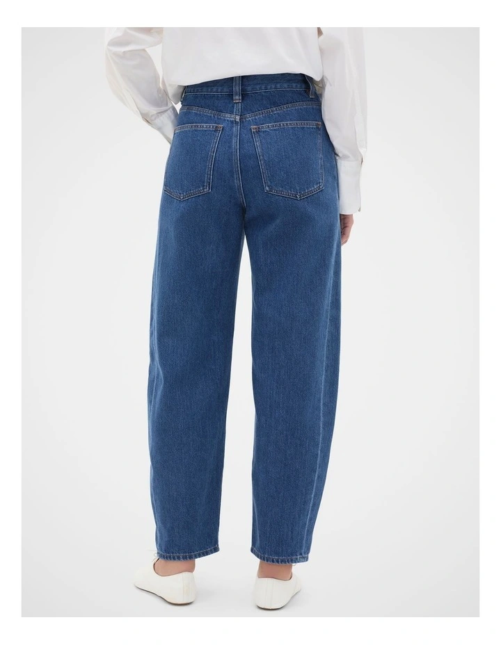 Barrel Leg Pocket Jean image 3