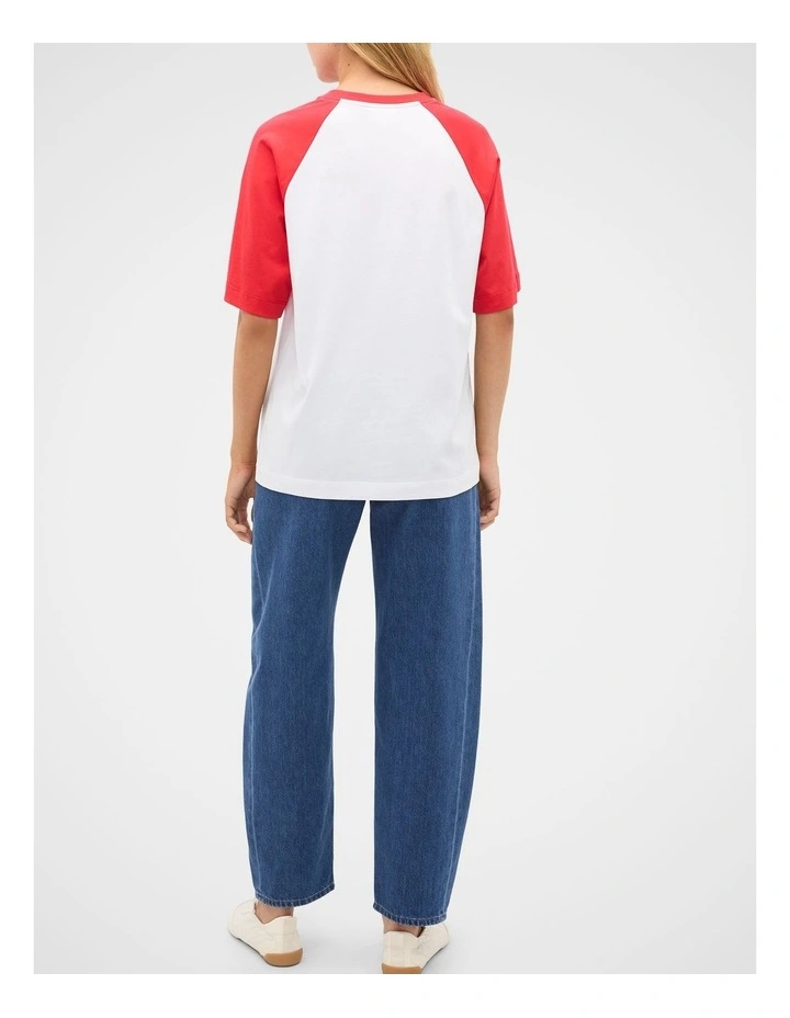 Contrast Raglan Tee image 3