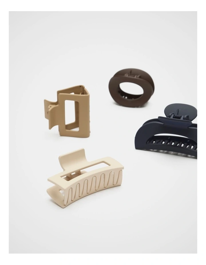 Multi Hair Claw Pack image 2