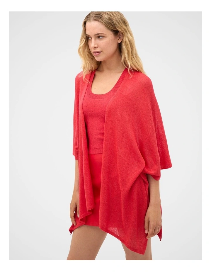 Fine Knit Poncho image 3
