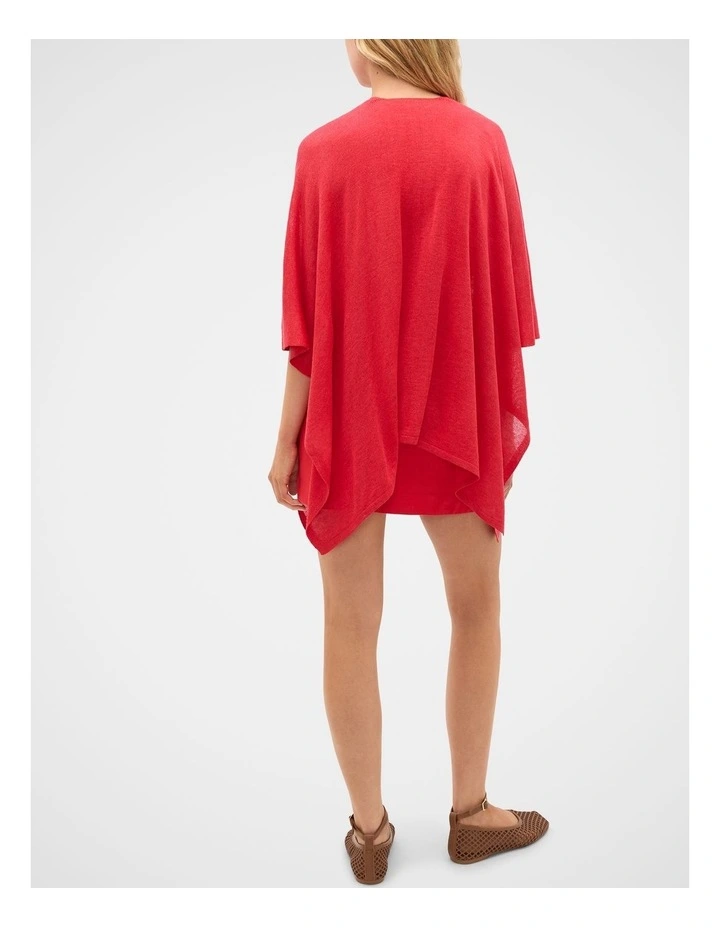 Fine Knit Poncho image 4