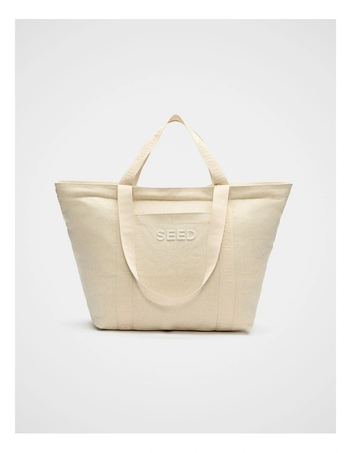 Seed Overnight Bag in Natural image 1