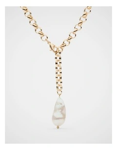 Pearl Drop Pendant Necklace