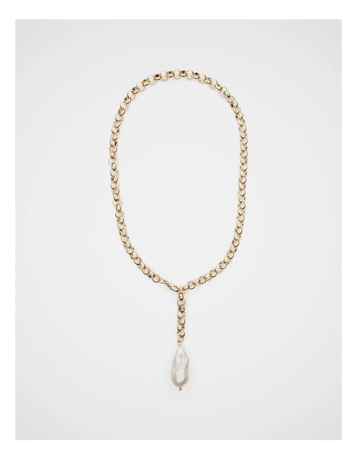 Pearl Drop Pendant Necklace image 3