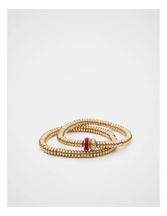 Enamel Bead Bracelet Set