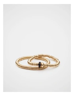 Enamel Bead Bracelet Set