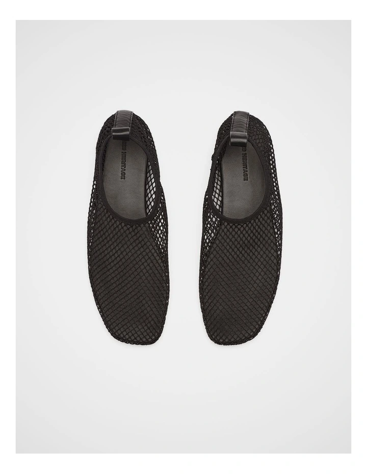 Luna Mesh Flat in Black image 3