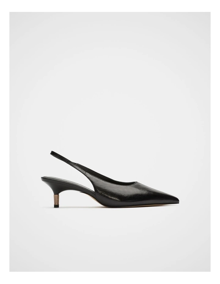 Odette Slingback Heel in Black image 1