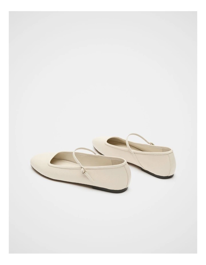 Ciara Ballet Flat in Stone image 4