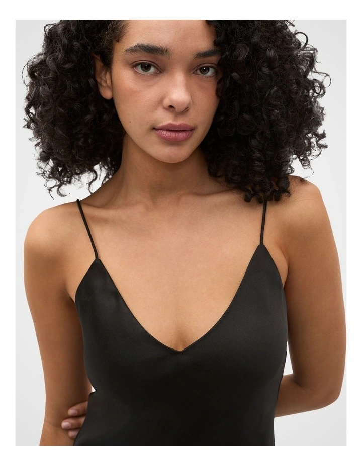 90s Satin Slip Maxi Dress image 2