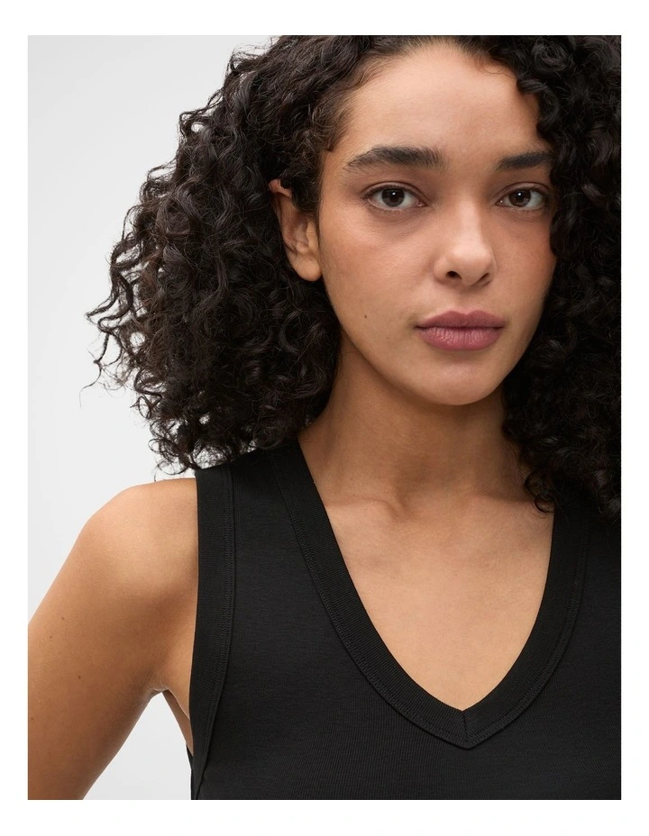 Australian Cotton V Neck Tank image 2