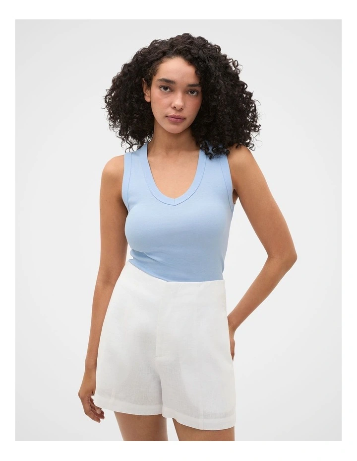 Australian Cotton V Neck Tank image 2