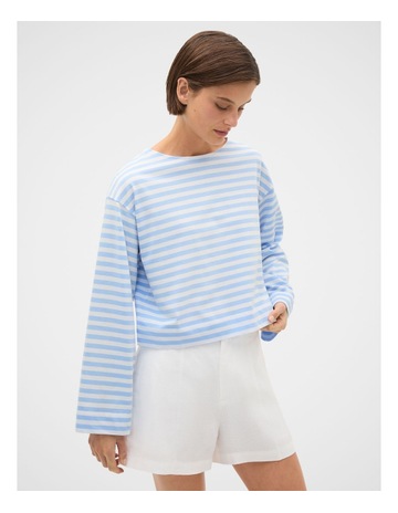 Chalk Blue Stripe colour