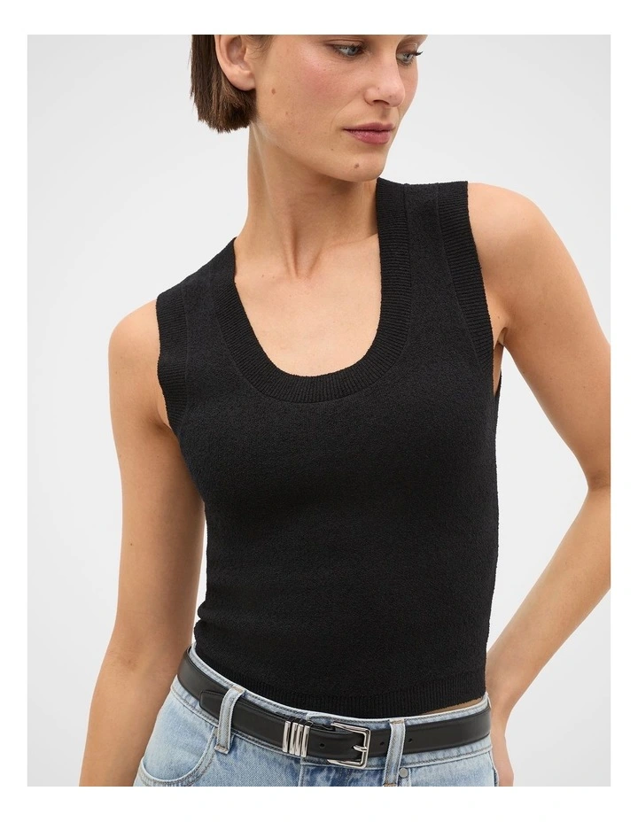 Boucle Knit Tank image 1