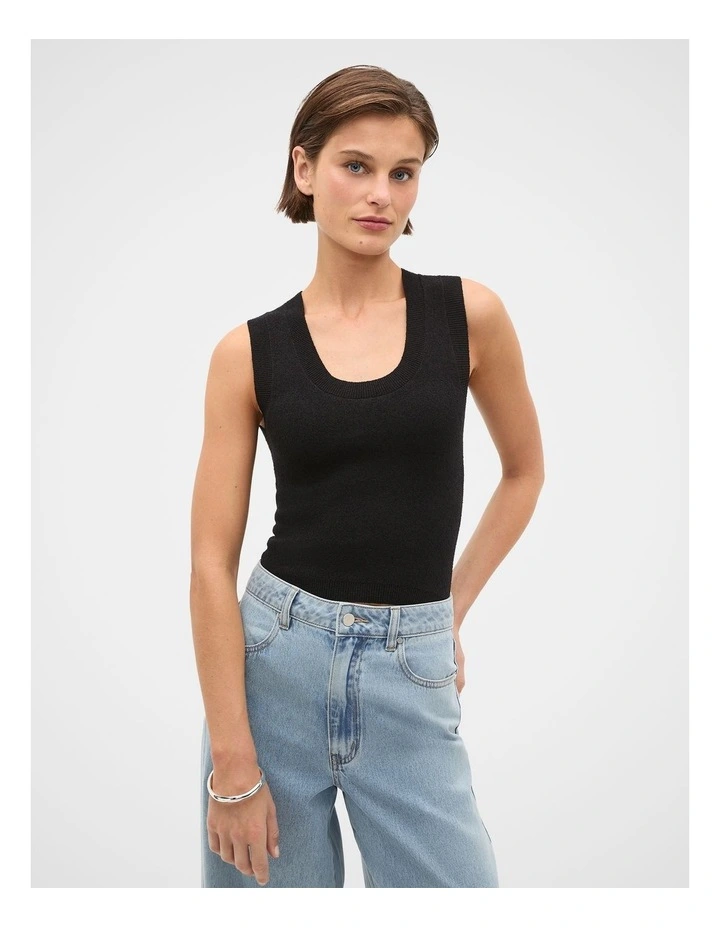 Boucle Knit Tank image 3