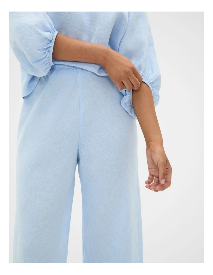 Core Linen Easy Wide Leg Pant image 3