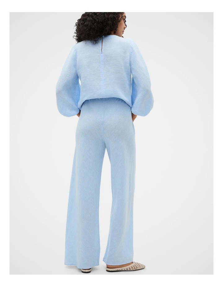 Core Linen Easy Wide Leg Pant image 4