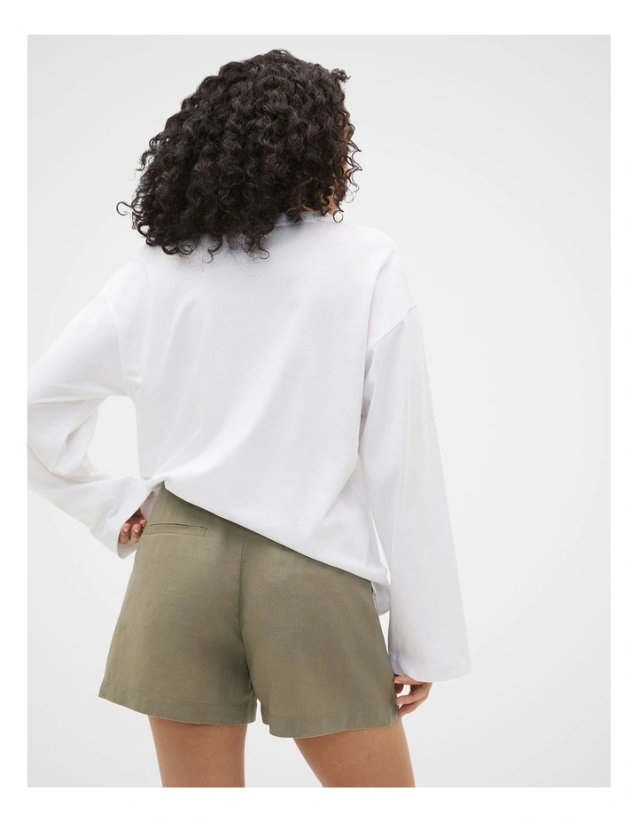 Core Linen High Rise Short image 4