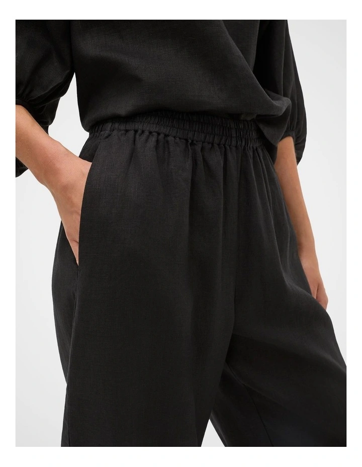 Core Linen Soft Barrel Leg Pant image 2