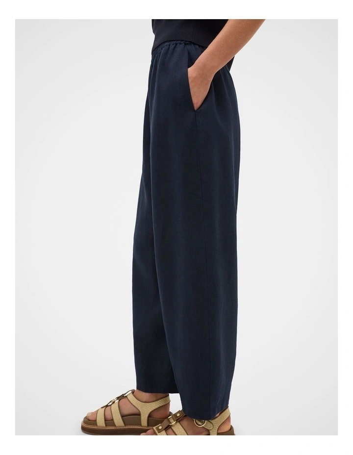 Core Linen Soft Barrel Leg Pant image 2