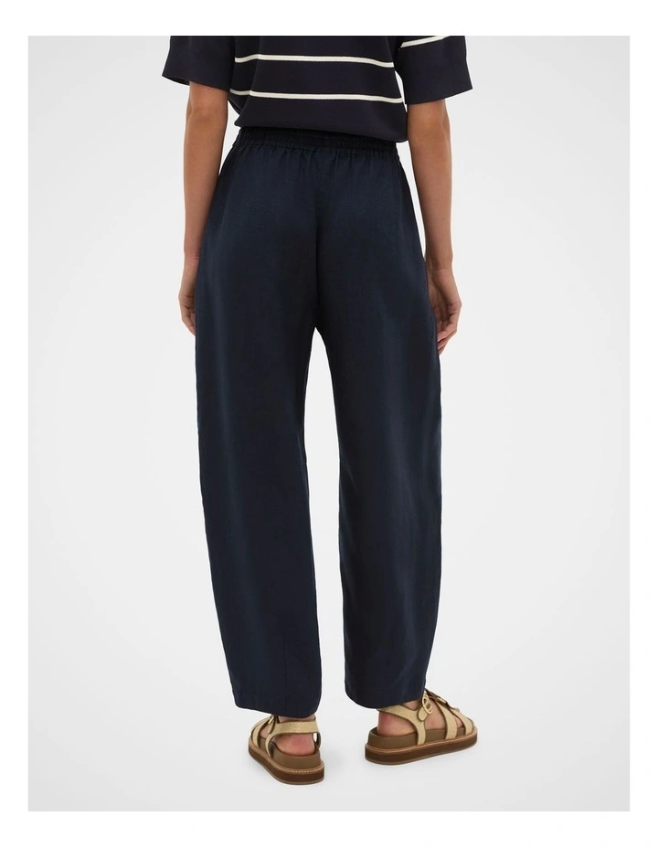 Core Linen Soft Barrel Leg Pant image 4