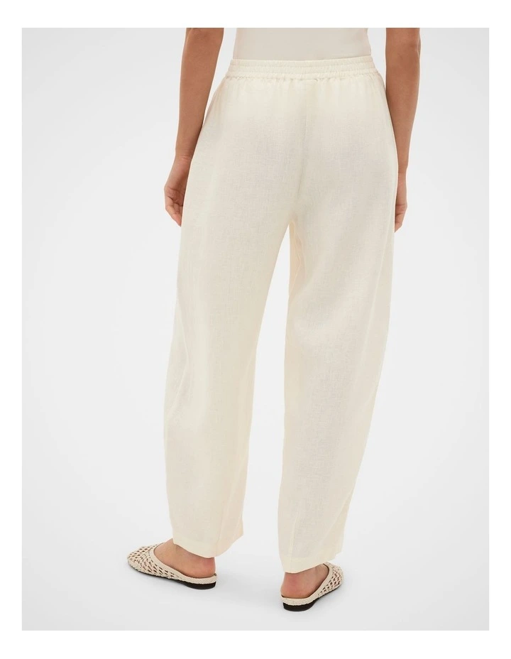 Core Linen Soft Barrel Leg Pant image 4