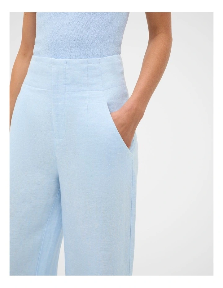 Core Linen Waisted Pant image 2