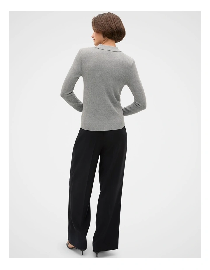 Jacquard Knit Polo image 4