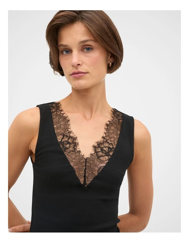 Lace Rib Tank image 1