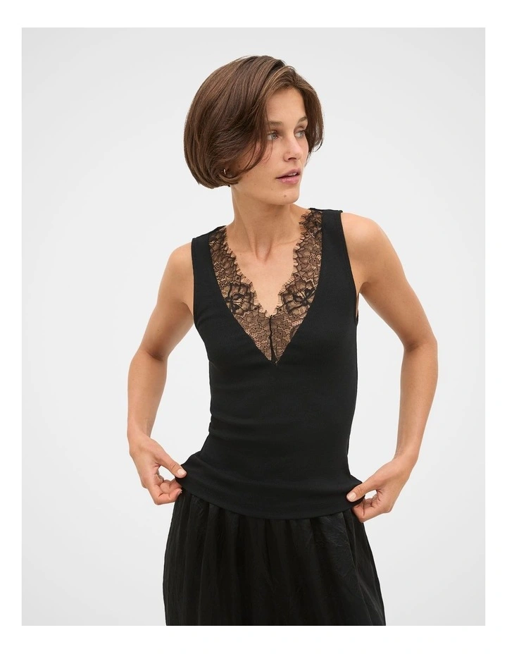 Lace Rib Tank image 3