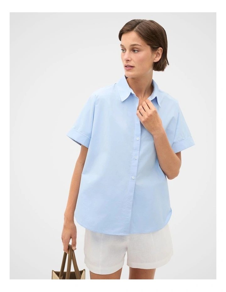 Poplin Short Sleeve Shirt image 3