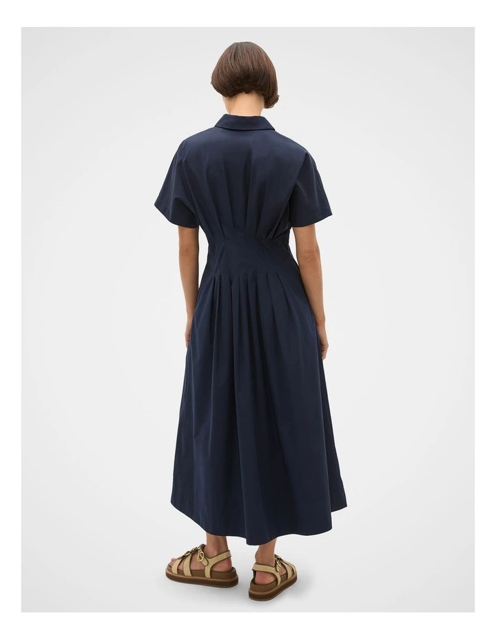 Poplin Waisted Shirt Dress image 3