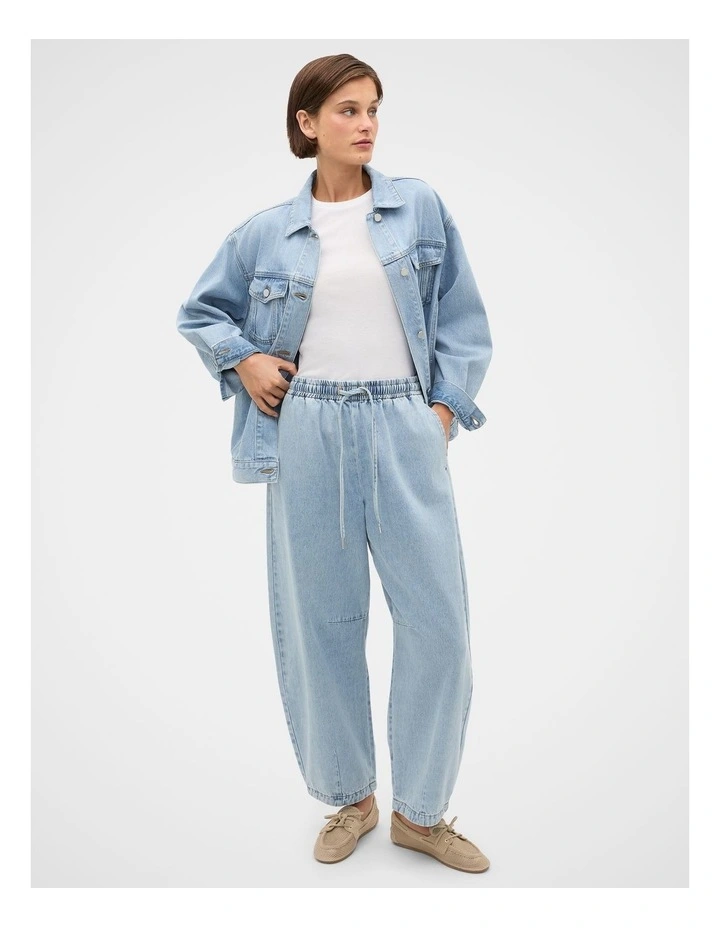 Soft Denim Elasticated Pant image 2