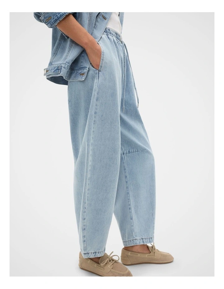 Soft Denim Elasticated Pant image 3