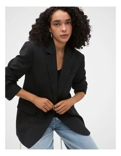 Wool Blend Blazer