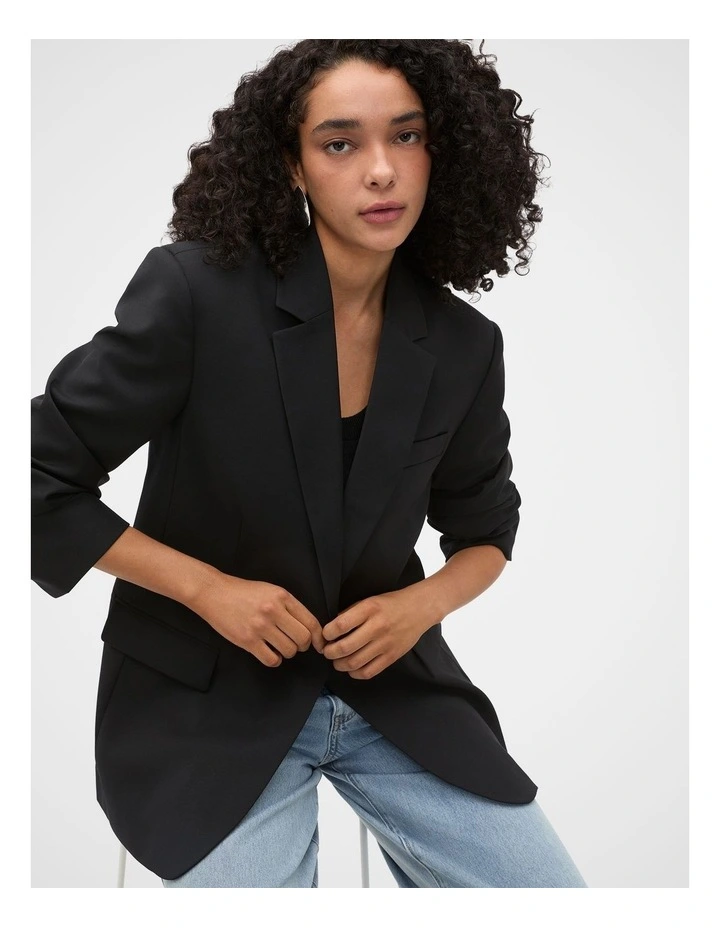 Wool Blend Blazer image 1