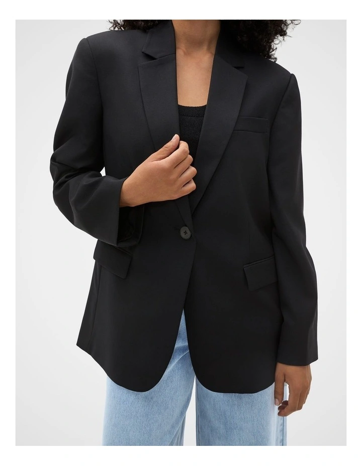 Wool Blend Blazer image 3