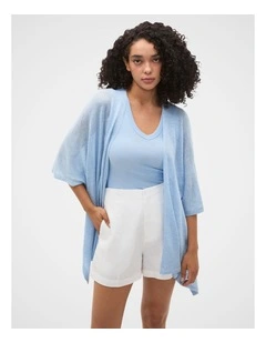 Fine Knit Poncho
