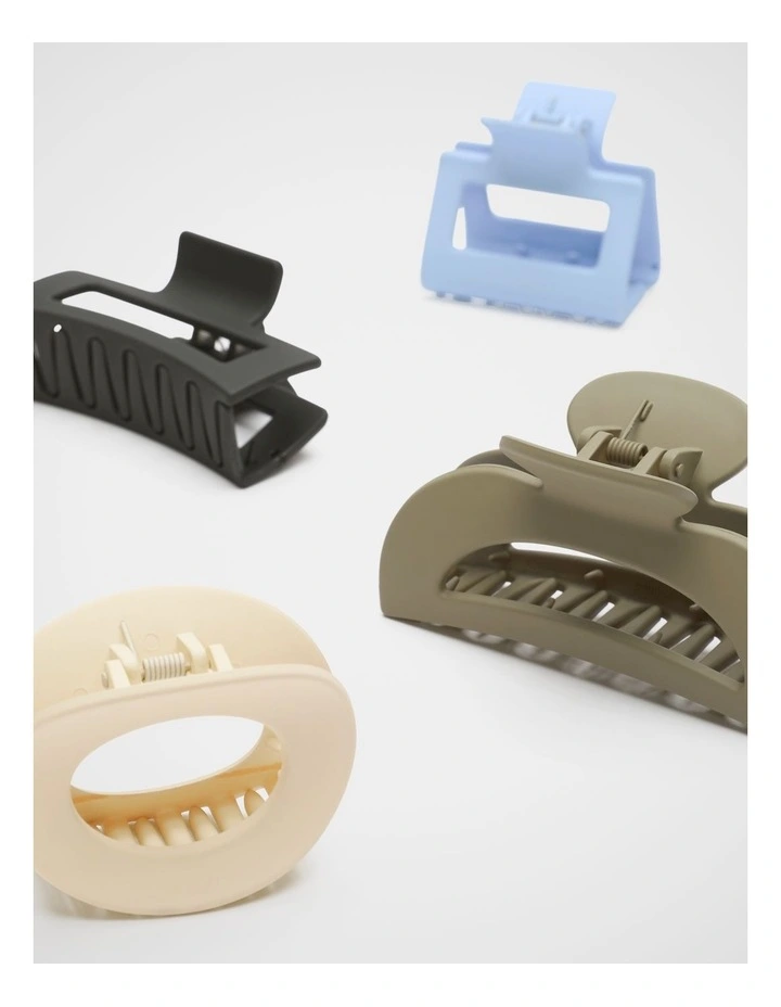 Multi Hair Claw Pack image 2