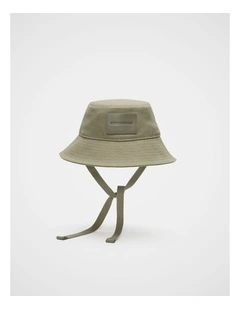 Logo Patch Bucket Hat