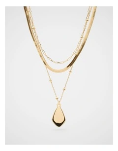 Oval Pendant Necklace