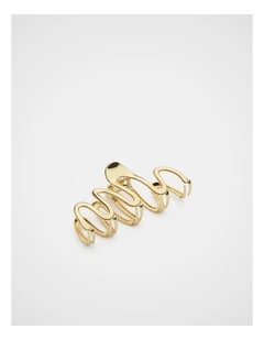 Wavy Metal Hair Claw